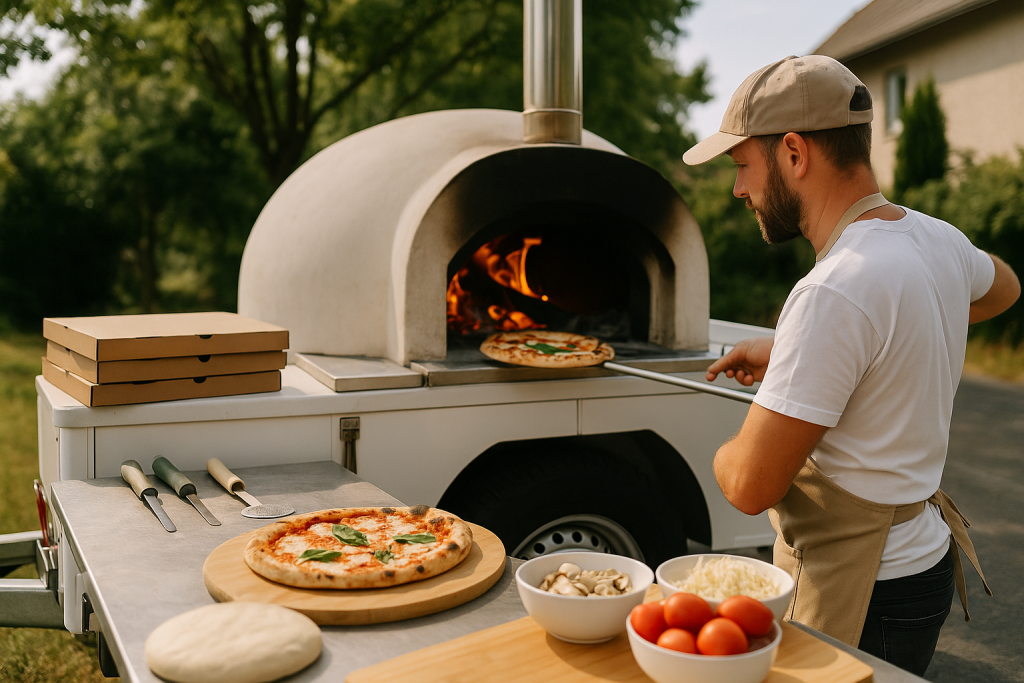 Mobiles Pizza Catering