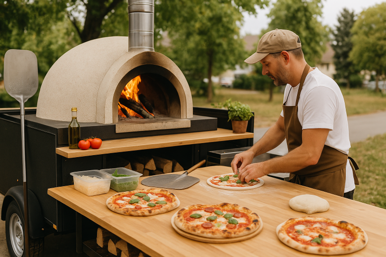 Mobiles Pizza Catering